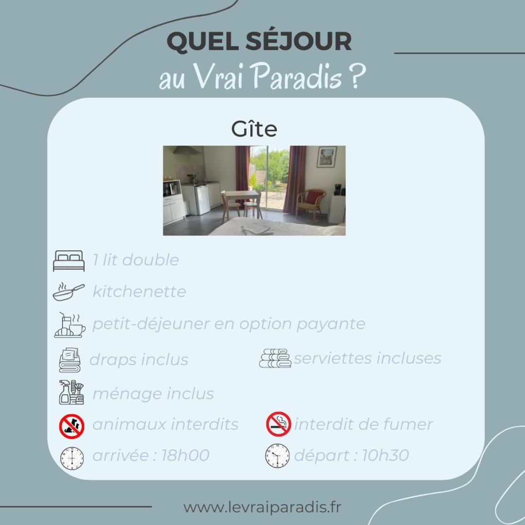 Le Vrai Paradis Estréboeuf Exterior foto